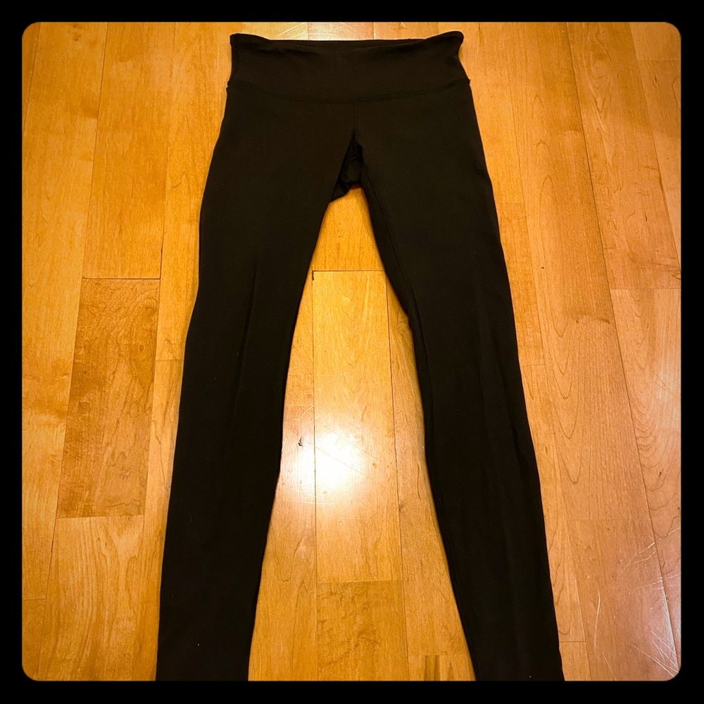 Lulu lemon full length black tights